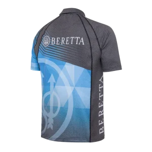 BERETTA RUSH GRAPH POLO BLUE EXCELL & BLACK - Image 2