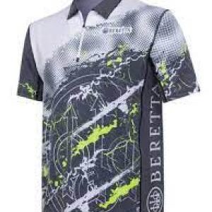BERETTA RUSH GRAPH POLO BLACK & SULPHUR M